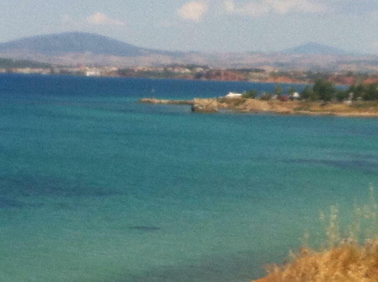 Magnificent Seascape Villa On A Secluded Beach Nea Moudania Exterior photo